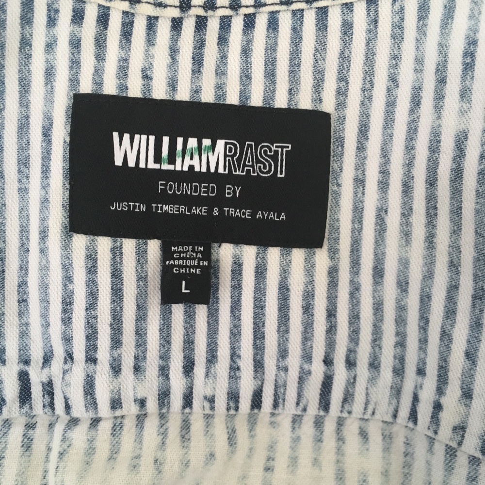 William Rast Patchwork Broach Button Down - image 8